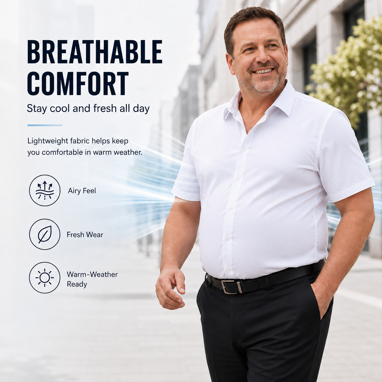 FlexFit | Stretch Non-Iron Shirt