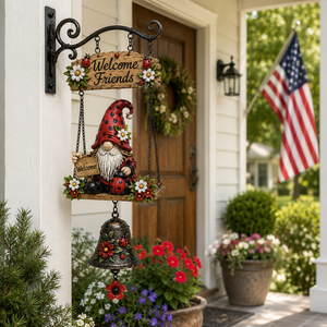 BellGnome – Hanging Garden Gnome Bell Ornament
