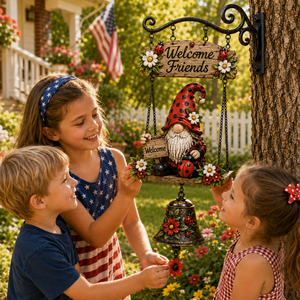BellGnome – Hanging Garden Gnome Bell Ornament