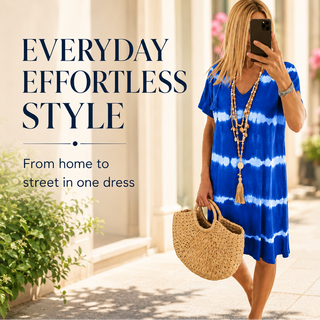 Freya - Women's Relaxed Bohemian Summer Dress
