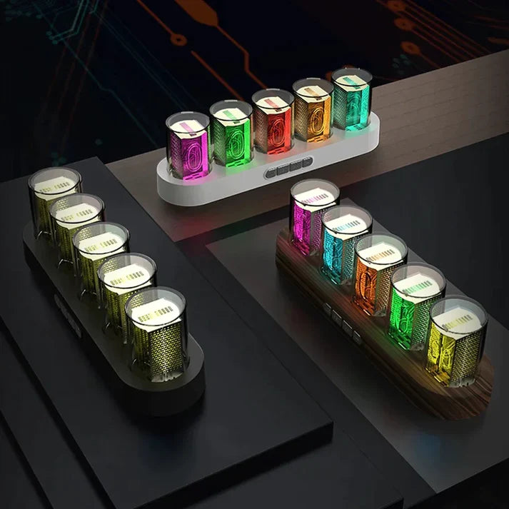 ChronoGlow – RGB Luminotron Digital Clock