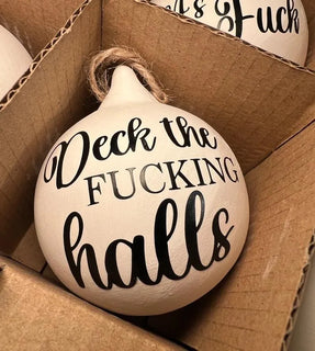 FestiveFizz - Funny Humorous Holiday Baubles