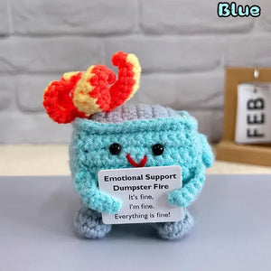 FunkyFlare -  Handmade Emotional Support Crochet Plush