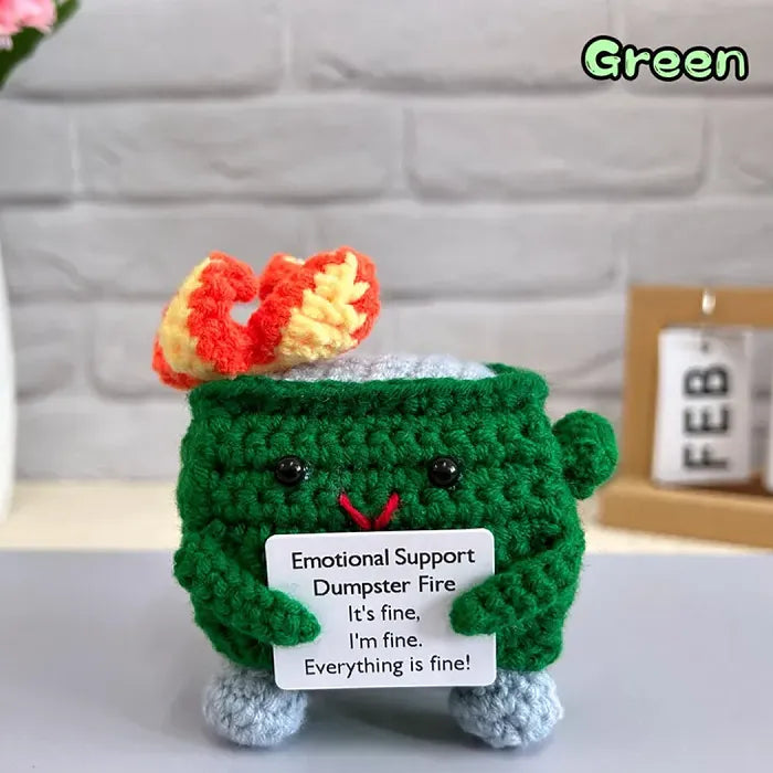 FunkyFlare -  Handmade Emotional Support Crochet Plush