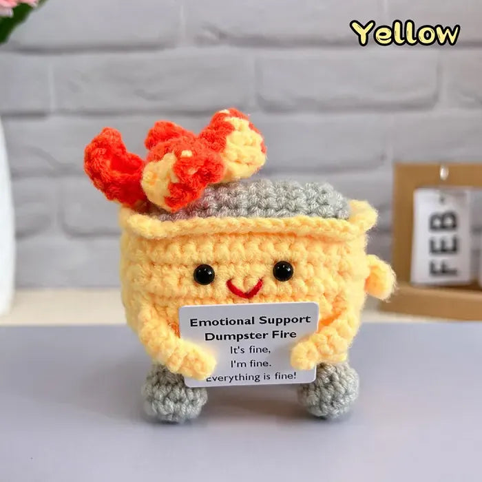 FunkyFlare -  Handmade Emotional Support Crochet Plush