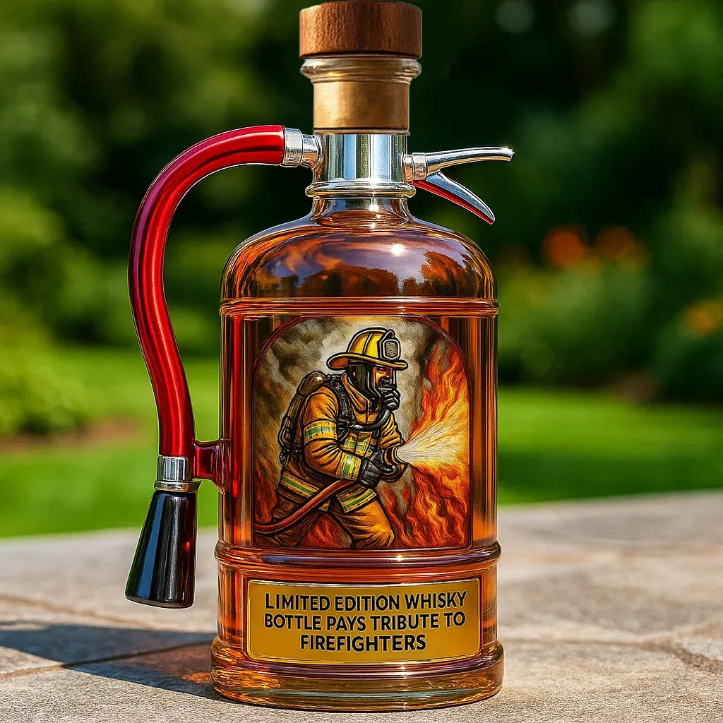 BlazeGuard – Firefighter Tribute Whisky Bottle