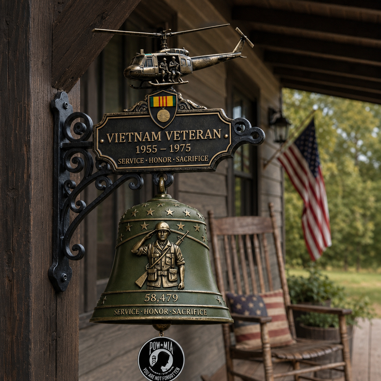 HonorCrest – Vietnam Veteran Tribute Wall Bell