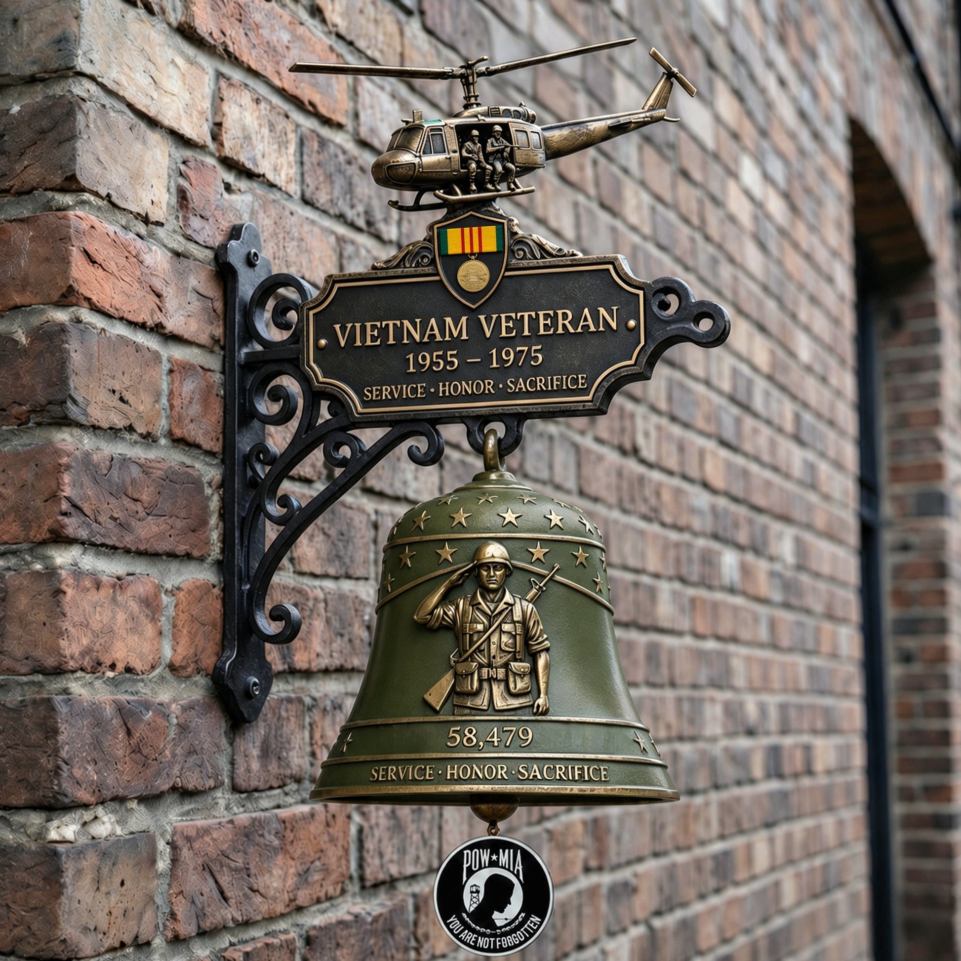 HonorCrest – Vietnam Veteran Tribute Wall Bell