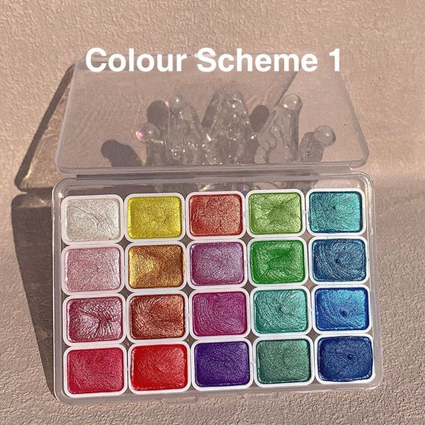 AquaShift - Dynamic Watercolor Set