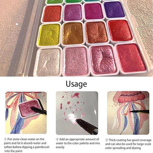AquaShift - Dynamic Watercolor Set