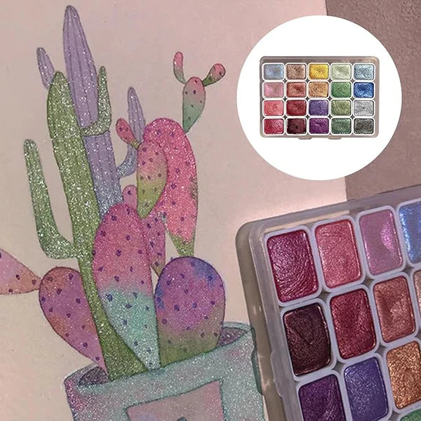 AquaShift - Dynamic Watercolor Set