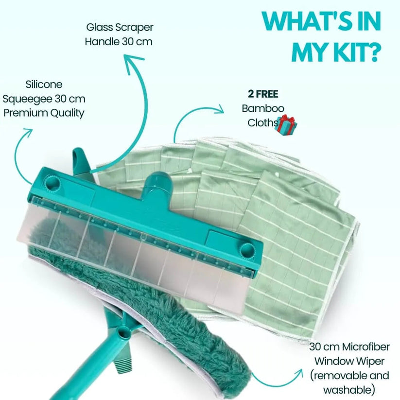Silisheen - Smart Glass Cleaning Kit