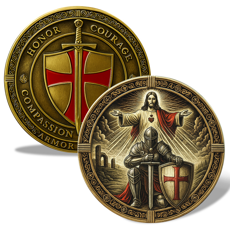 SacredShield – Templar Faith Coin