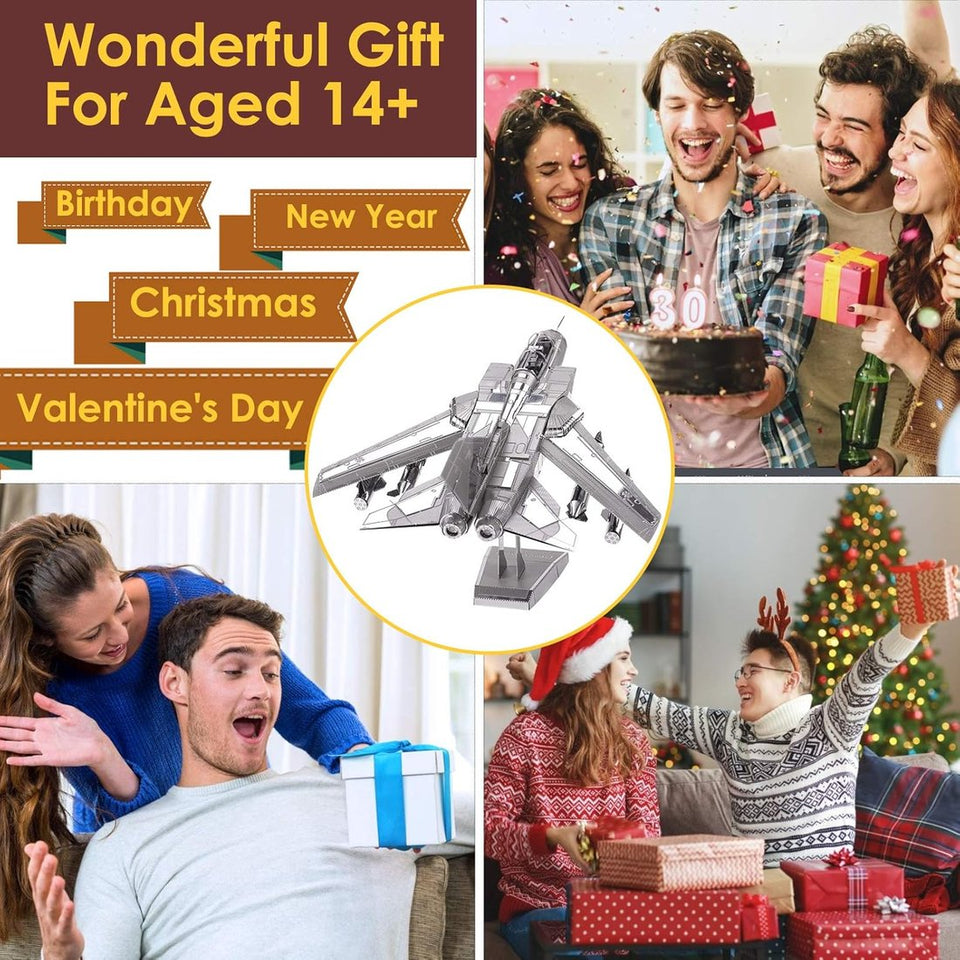 SkyBuilder – 3D Metal Aircraft Model Kit