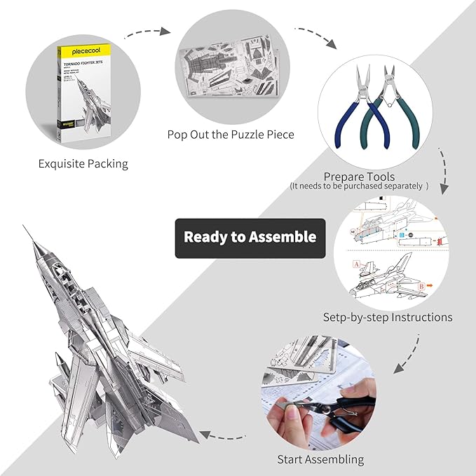 SkyBuilder – 3D Metal Aircraft Model Kit
