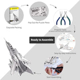 SkyBuilder – 3D Metal Aircraft Model Kit