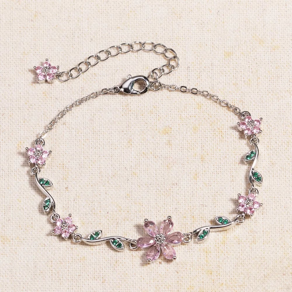 PurePetal – Minimalist Flower Bracelet