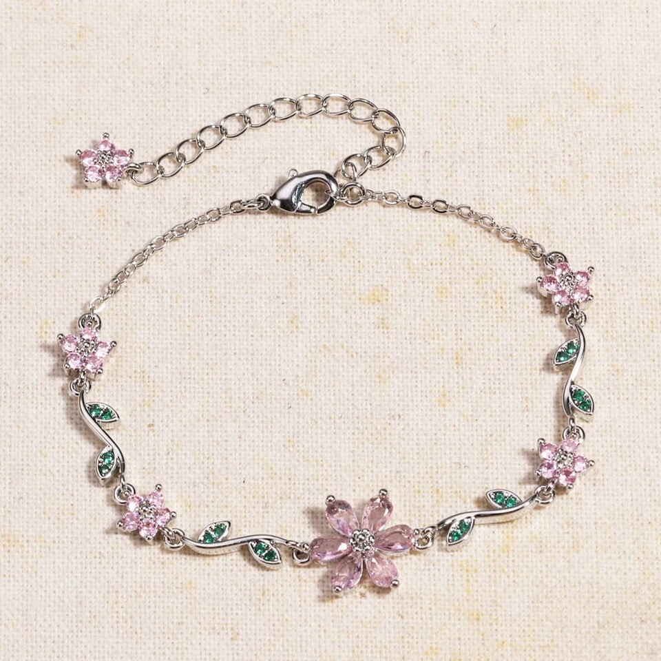 PurePetal – Minimalist Flower Bracelet