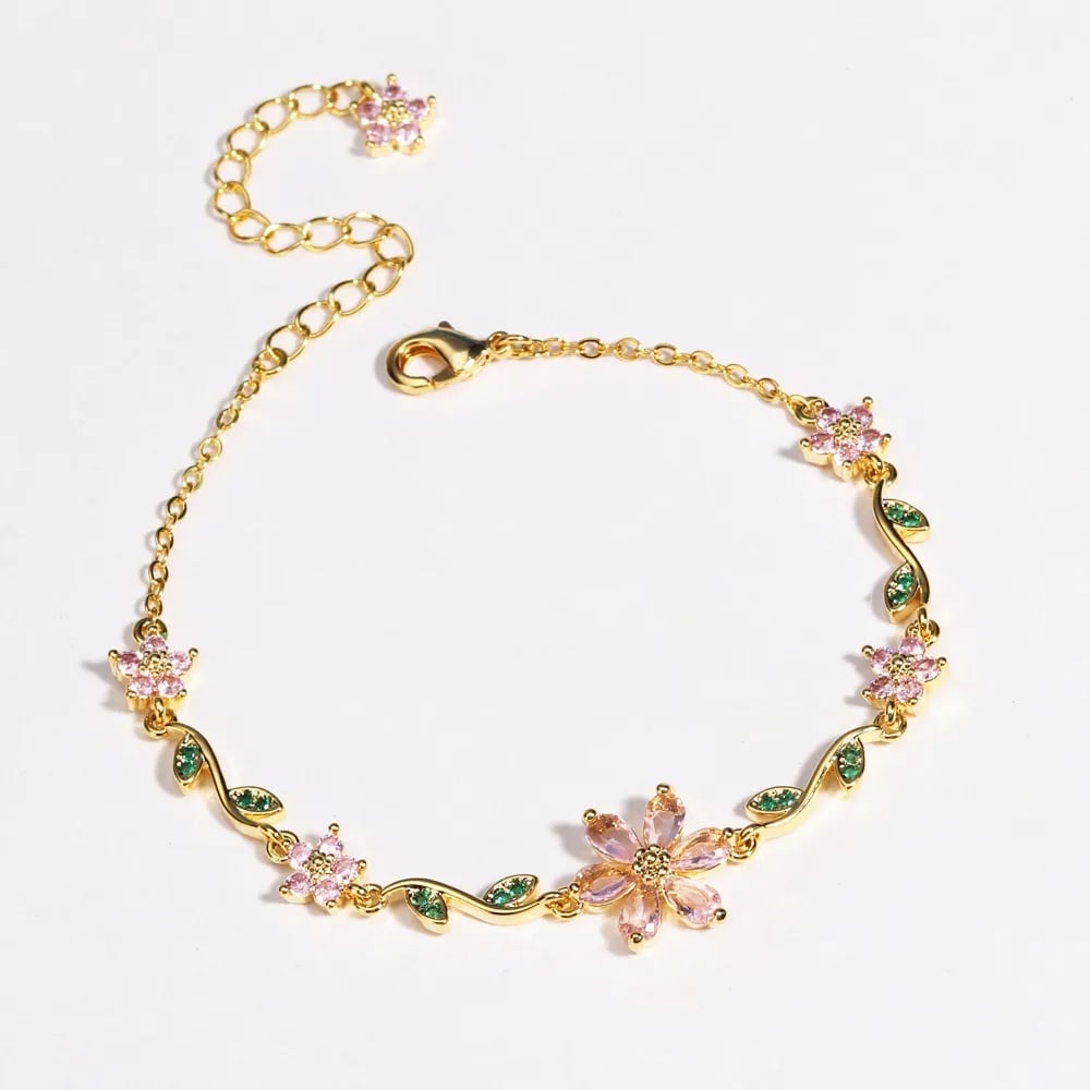 PurePetal – Minimalist Flower Bracelet
