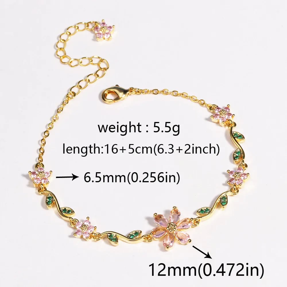 PurePetal – Minimalist Flower Bracelet
