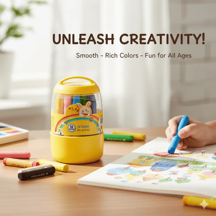GripNColor – Easy Grip Jumbo Crayons for Little Hands