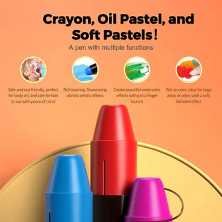 GripNColor – Easy Grip Jumbo Crayons for Little Hands