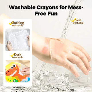 GripNColor – Easy Grip Jumbo Crayons for Little Hands