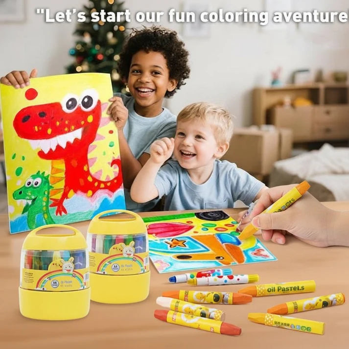GripNColor – Easy Grip Jumbo Crayons for Little Hands