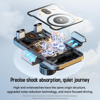 SnapCharge | 2-in-1 Rotating Car Phone Holder