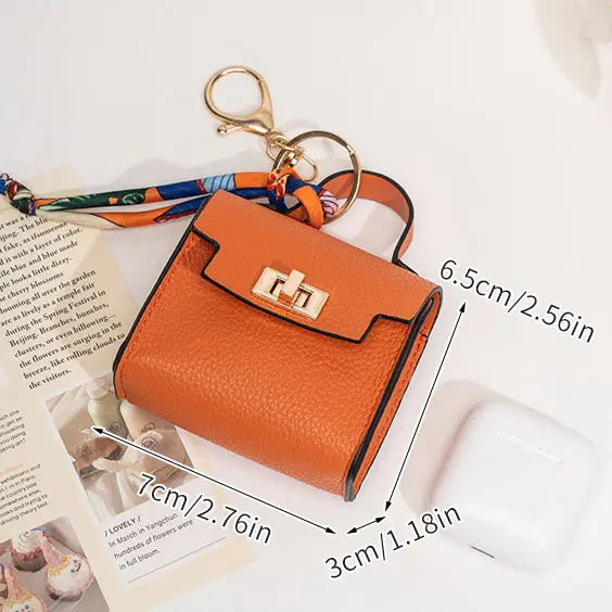 CharmLoop - Mini Square Bag Pendant Keychain