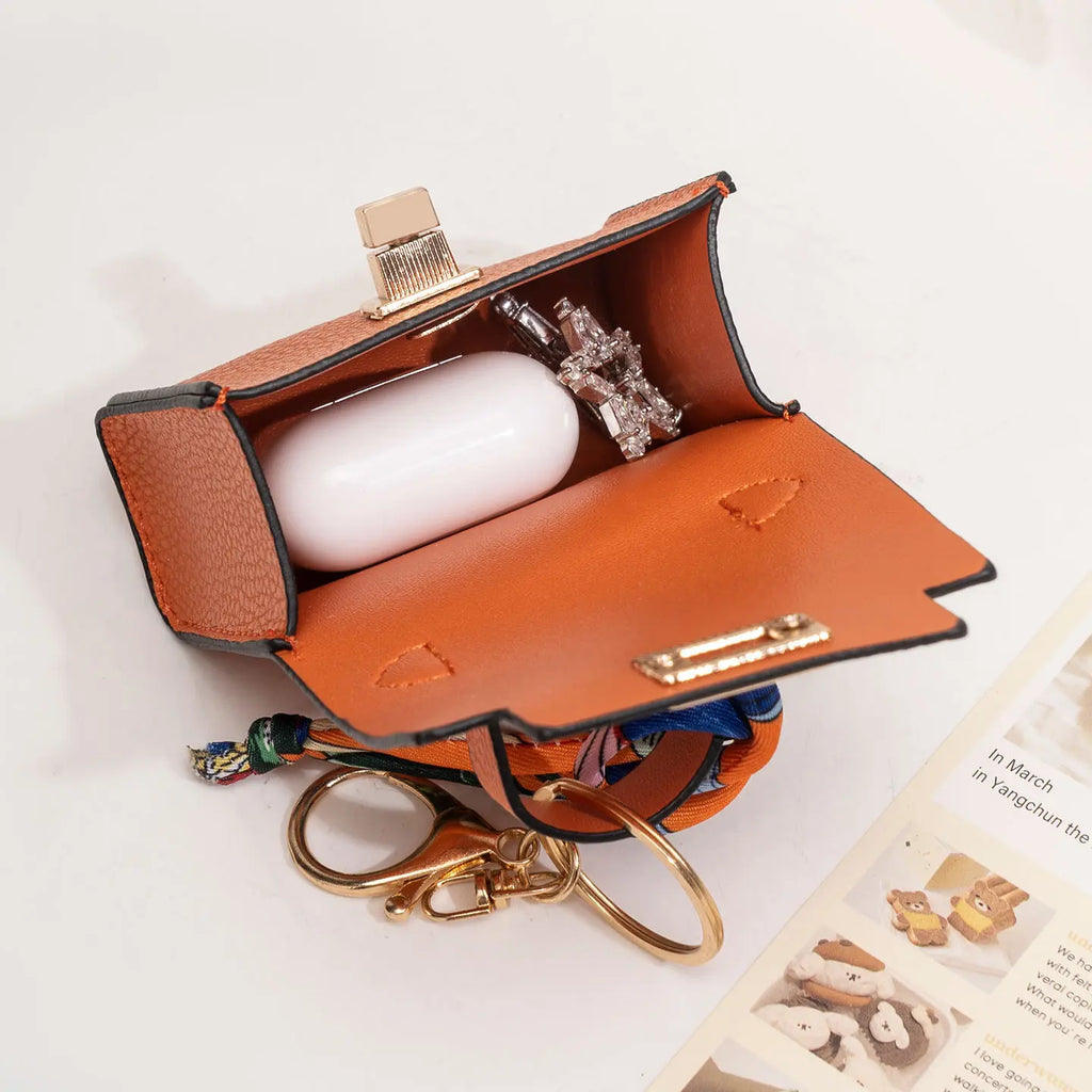 CharmLoop - Mini Square Bag Pendant Keychain