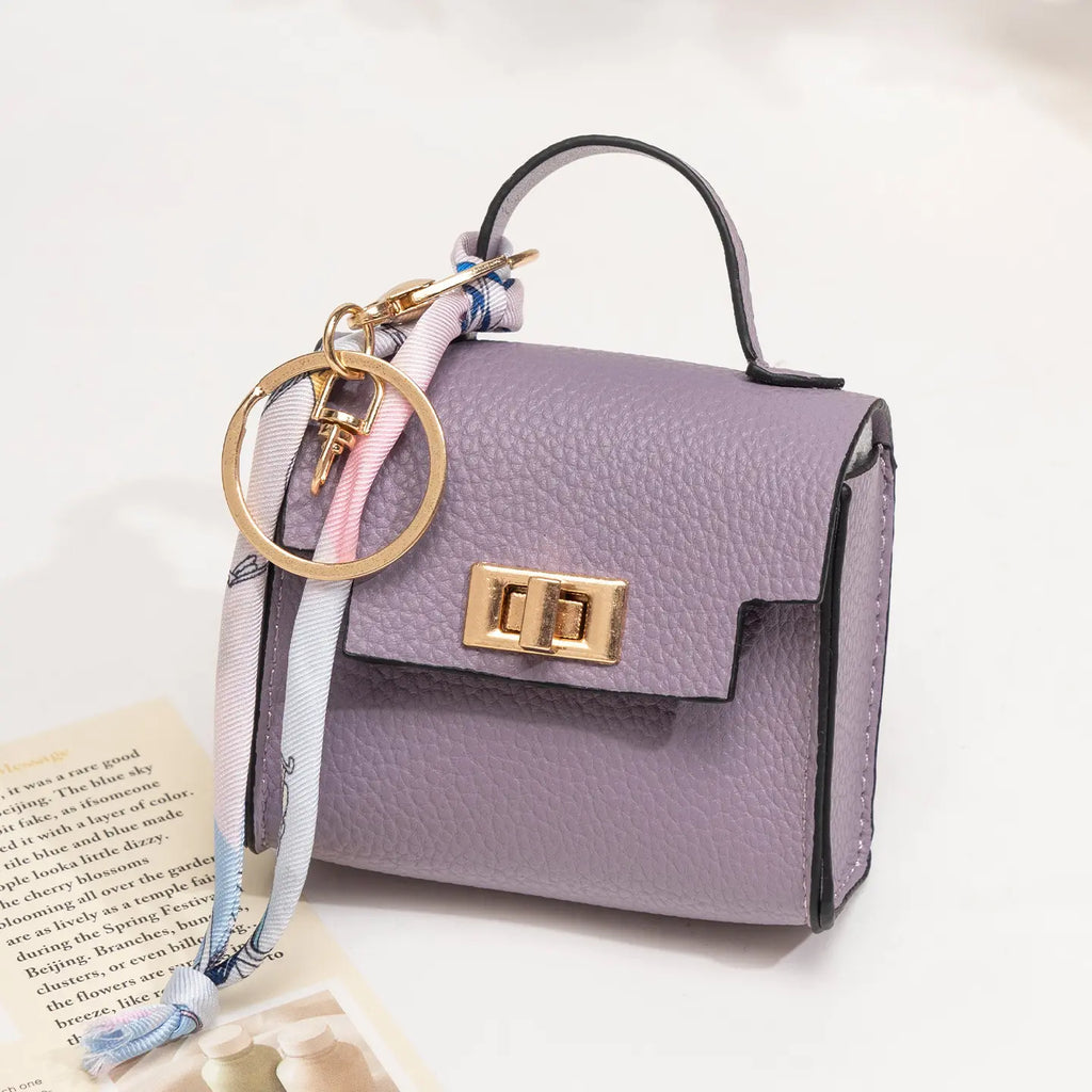 CharmLoop - Mini Square Bag Pendant Keychain
