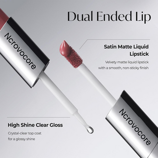 LuxeTint – Waterproof Matte Lip Colour Duo