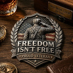 PatriotDrive – “Freedom Isn’t Free” Vehicle Emblem