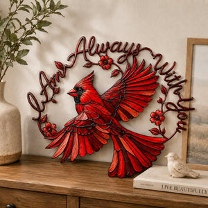 EternalCardinal – Memorial Metal Wall Art Keepsake