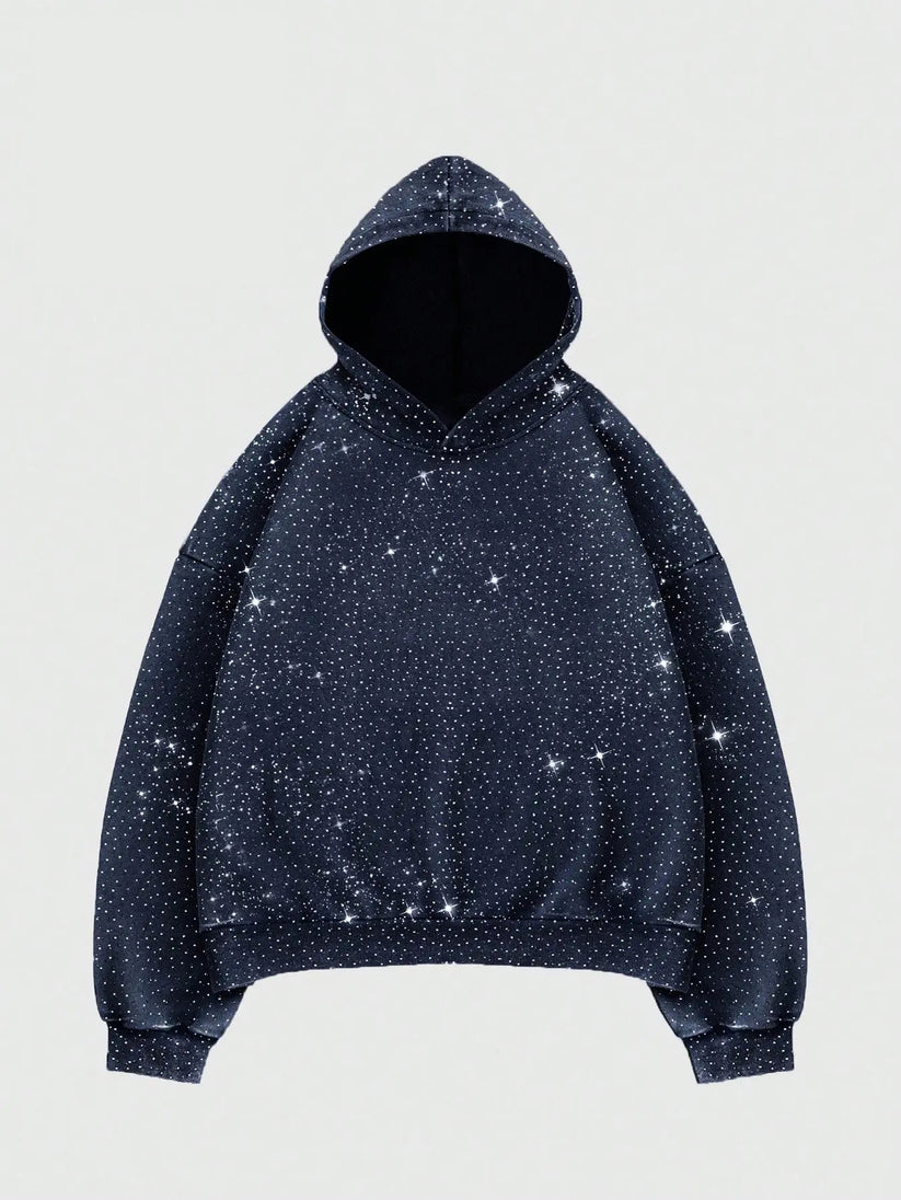 SparkleWear – Glitter Long Sleeve Hoodie