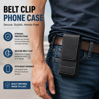 GripGuard – Magnetic Belt Phone Holder