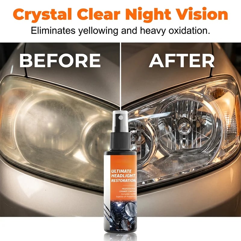 ClearVanta – Professional Headlight Restoration Spray Kit