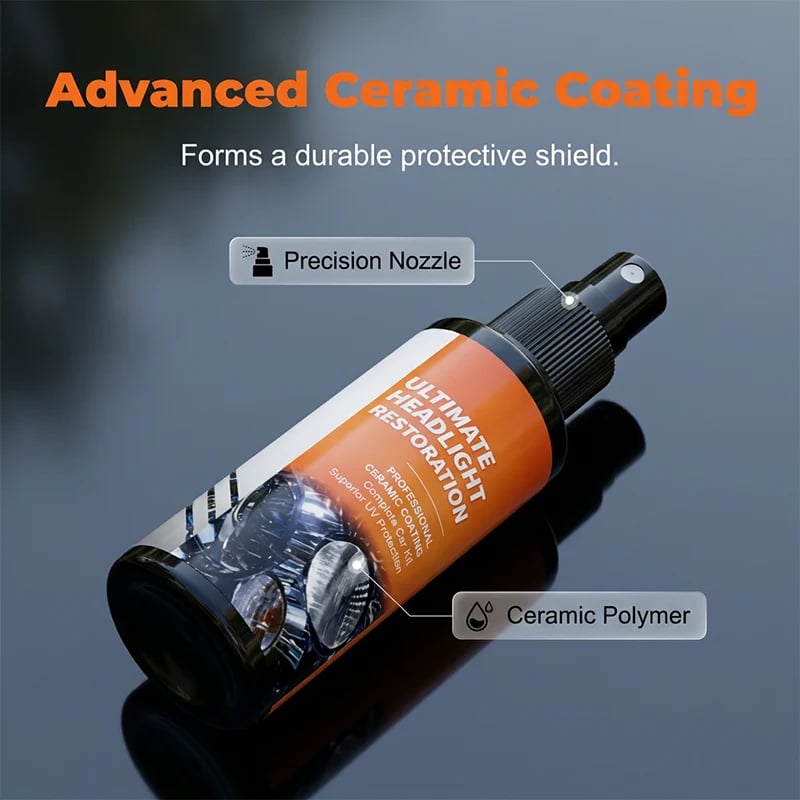 ClearVanta – Professional Headlight Restoration Spray Kit