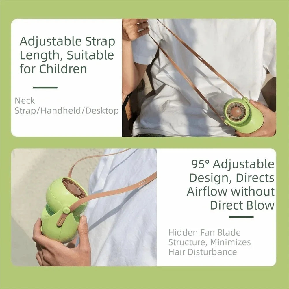 MiniBreeze – 3-in-1 Portable Neck Fan