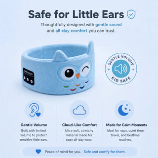 DreamBuddy – Animal Plush Kids Headphones