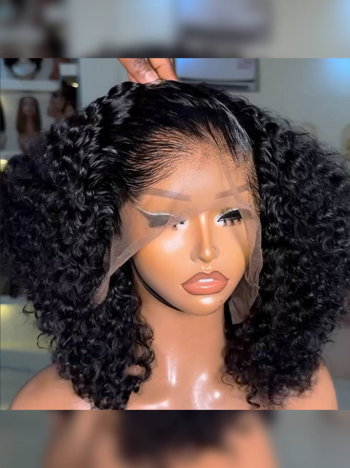 SilkRoot - Invisible Lace Kinky Curl Bob