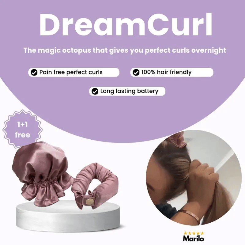 SilkDream – Heatless Curl Ribbon Overnight Styling Tool