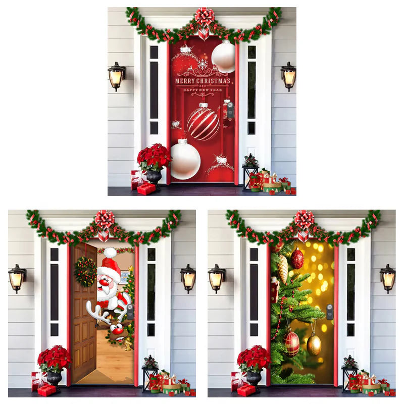 FestiveFront - Christmas Door Display