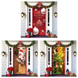 FestiveFront - Christmas Door Display