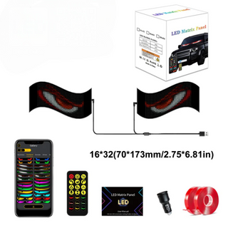 FlexiPixel – Custom LED Screen (App Control + Remote)