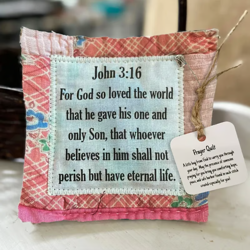 BlessingWrap - Cross Prayer Quilt