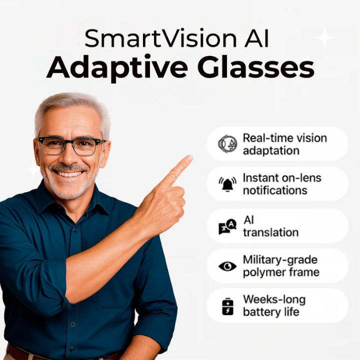 NeoSight - AI Adaptive Glasses for Ultimate Clarity