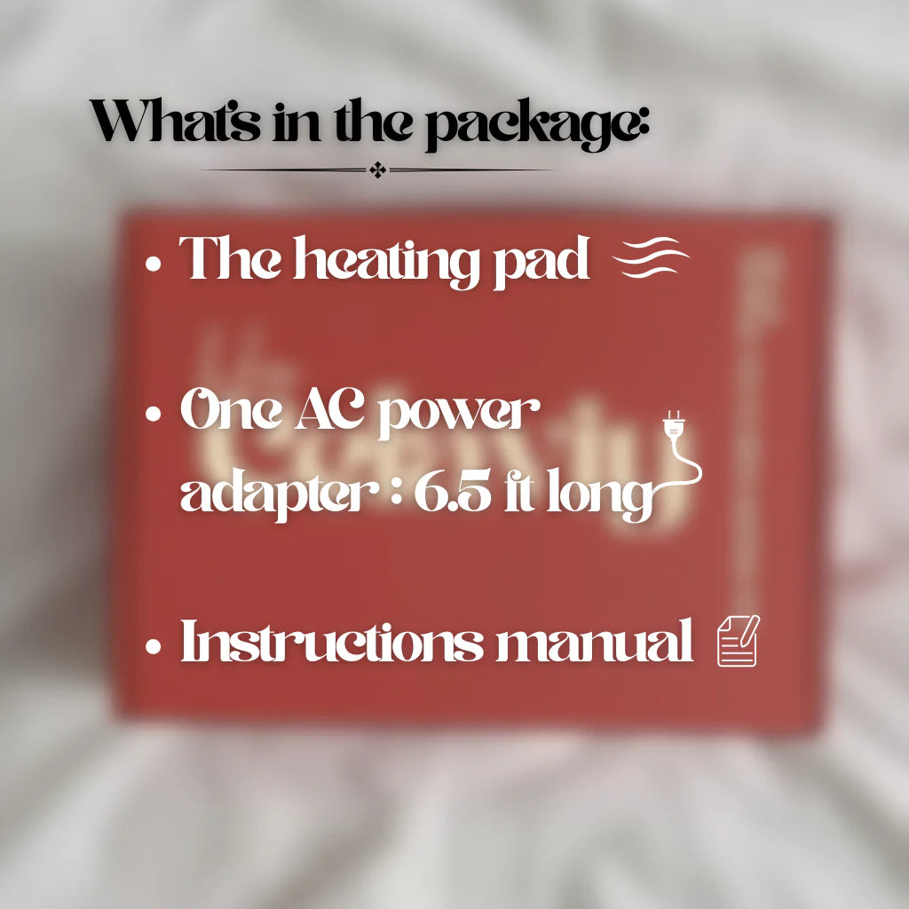 Vibration & Herbal Heating Pad Diaper for Period
