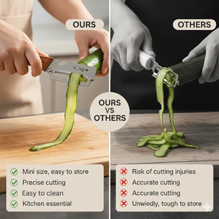 CleanCut Pro – Durable Stainless Steel Peeler Tool